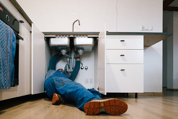 Professional Drain Cleaning technician working in Camp Murray, WA